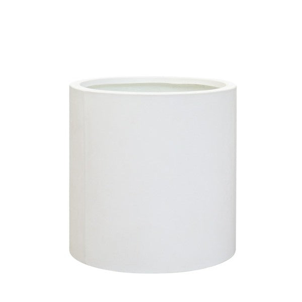 Mikonui Cylinder Outdoor Planter - Chalk (3 Sizes)