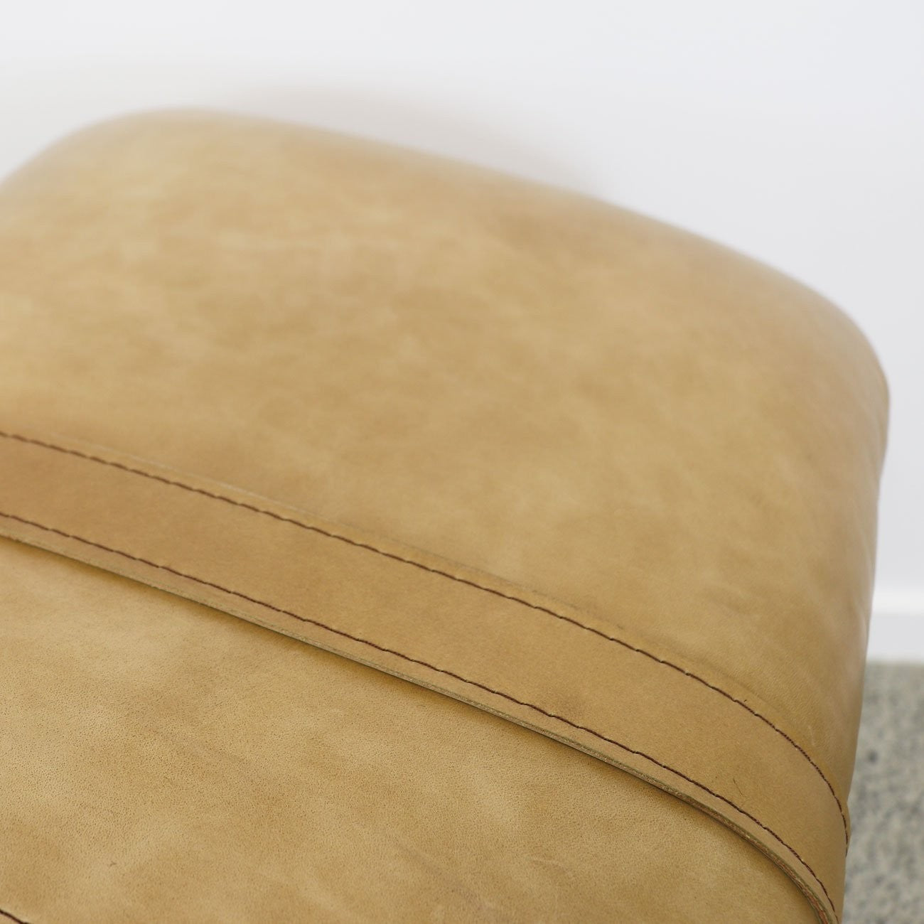 Baxter Ottoman/Bench Seat - Tan Leather
