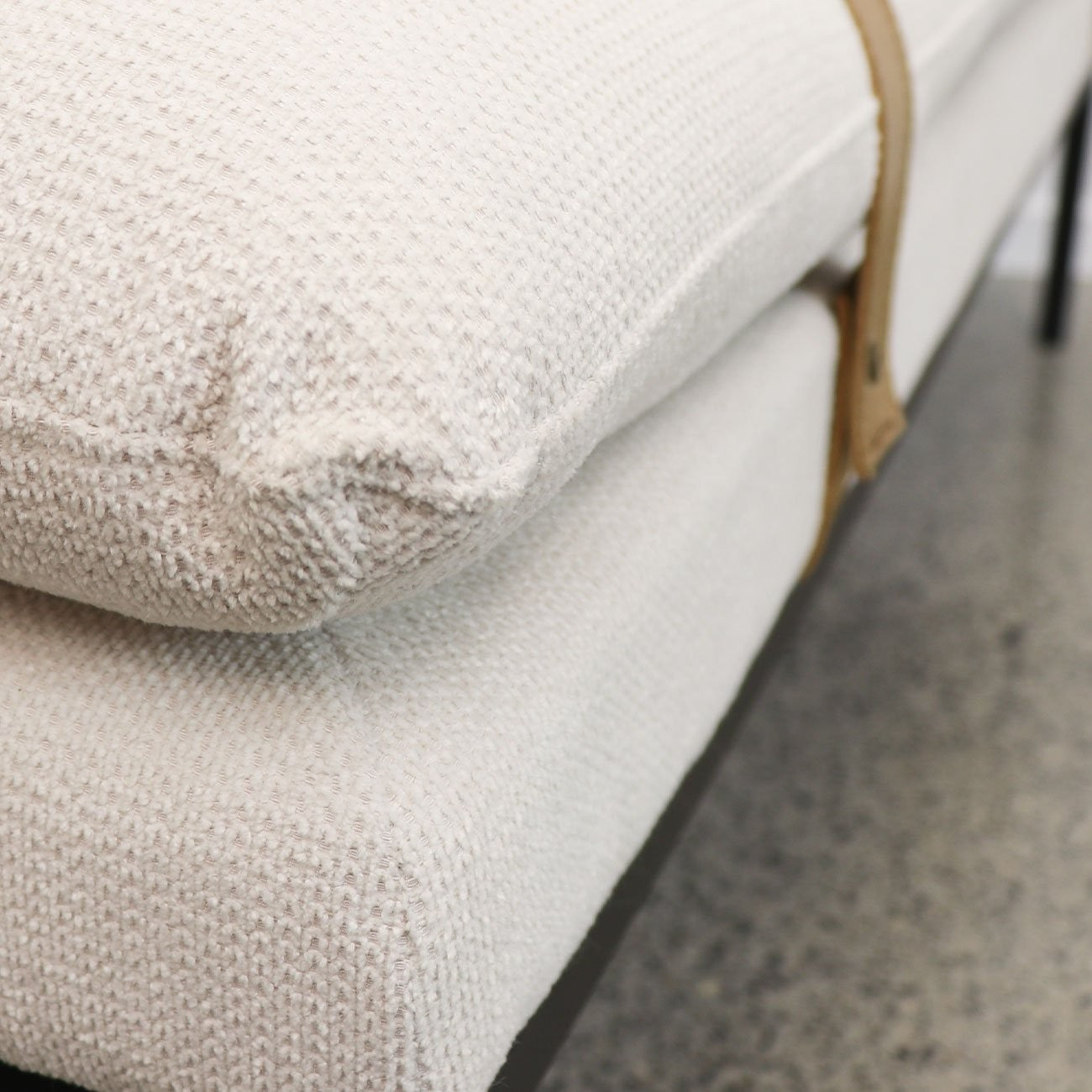 Baxter Ottoman/Bench Seat - Ivory