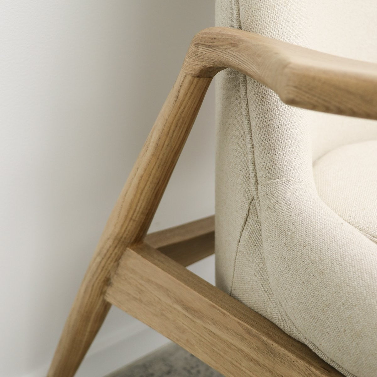 Morley Armchair - Linen Fabric
