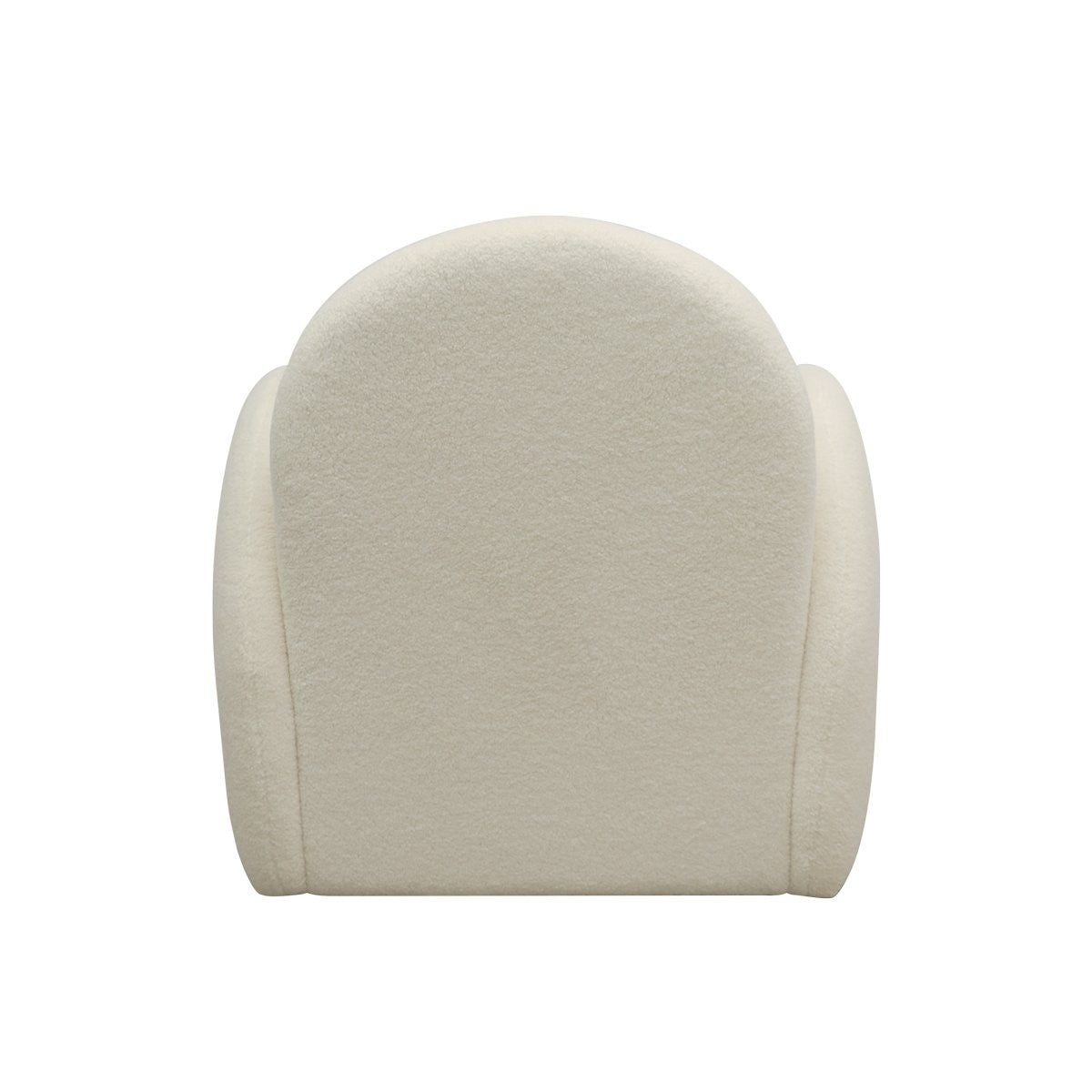 Snugg Swivel Occasional Chair - Cream Shearling
