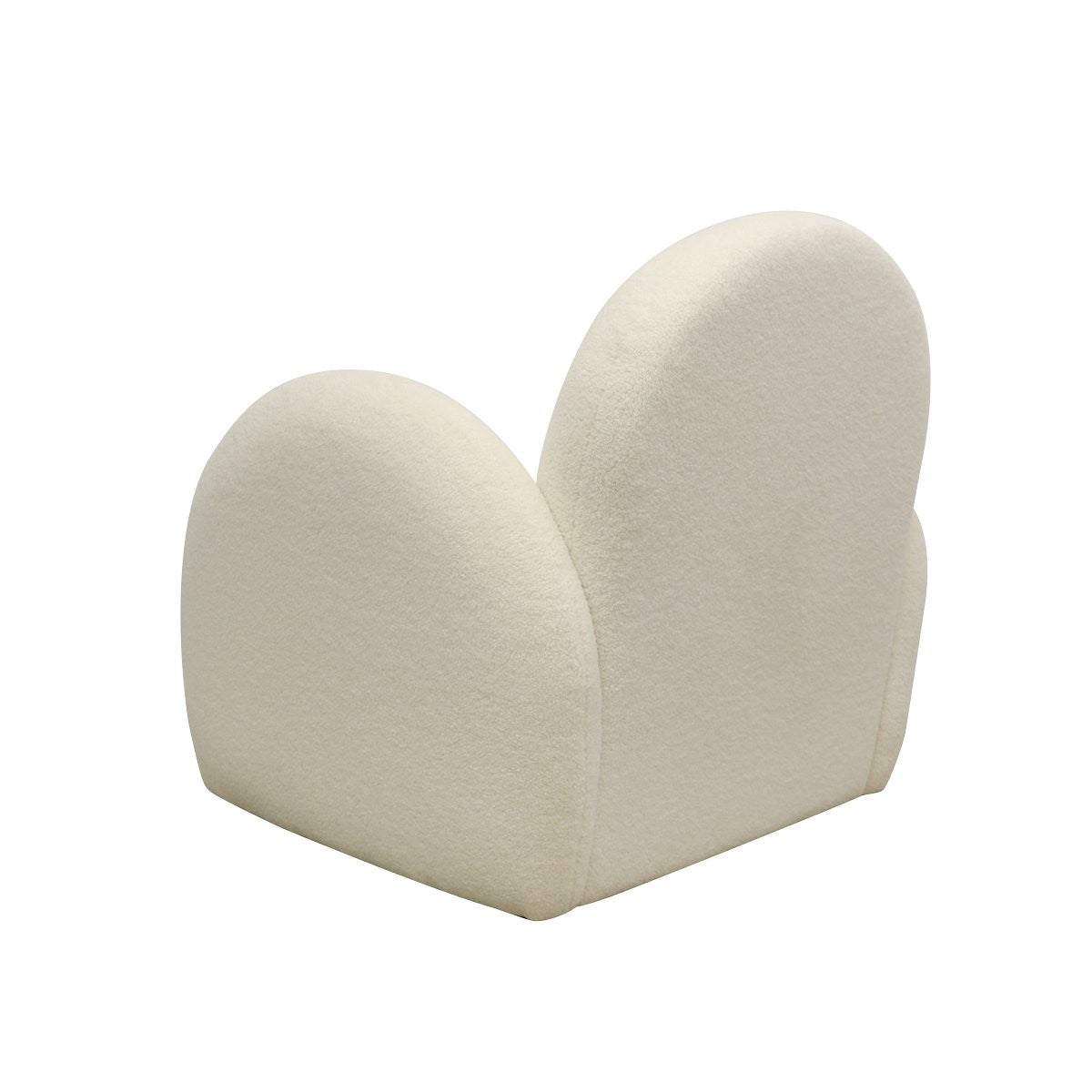 Snugg Swivel Occasional Chair - Cream Shearling
