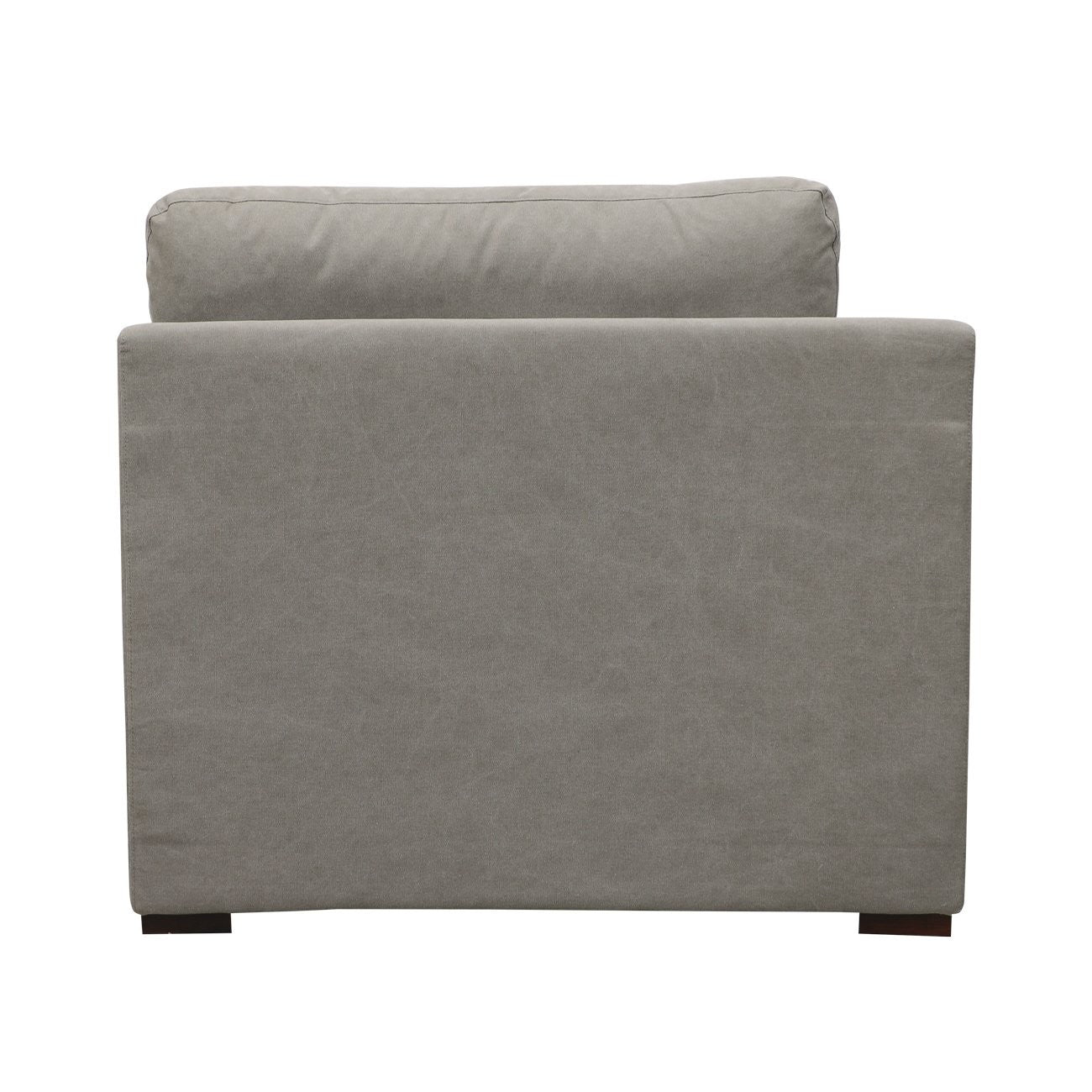 Lisbon Modular Sofa 1 Seater Left Arm - Grey