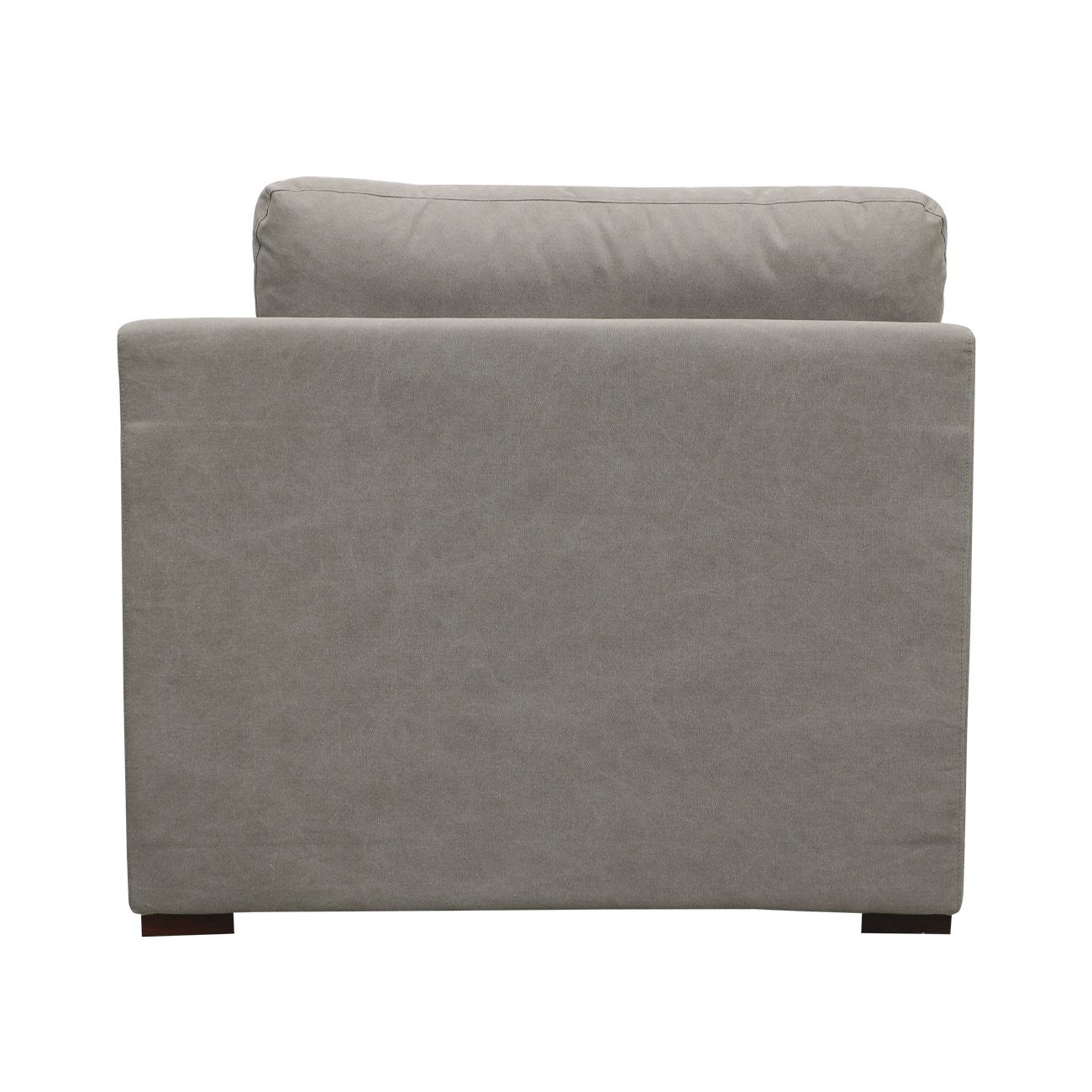 Lisbon Modular Sofa 1 Seater Right Arm - Grey