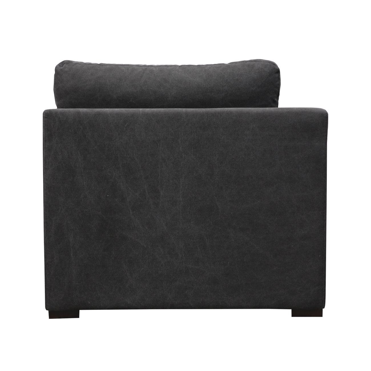 Lisbon Modular Sofa 1 Seater Left Arm - Charcoal