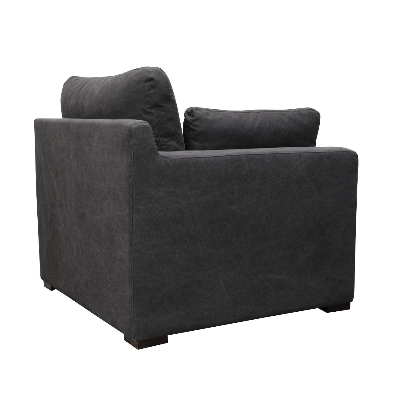 Lisbon Modular Sofa 1 Seater Left Arm - Charcoal