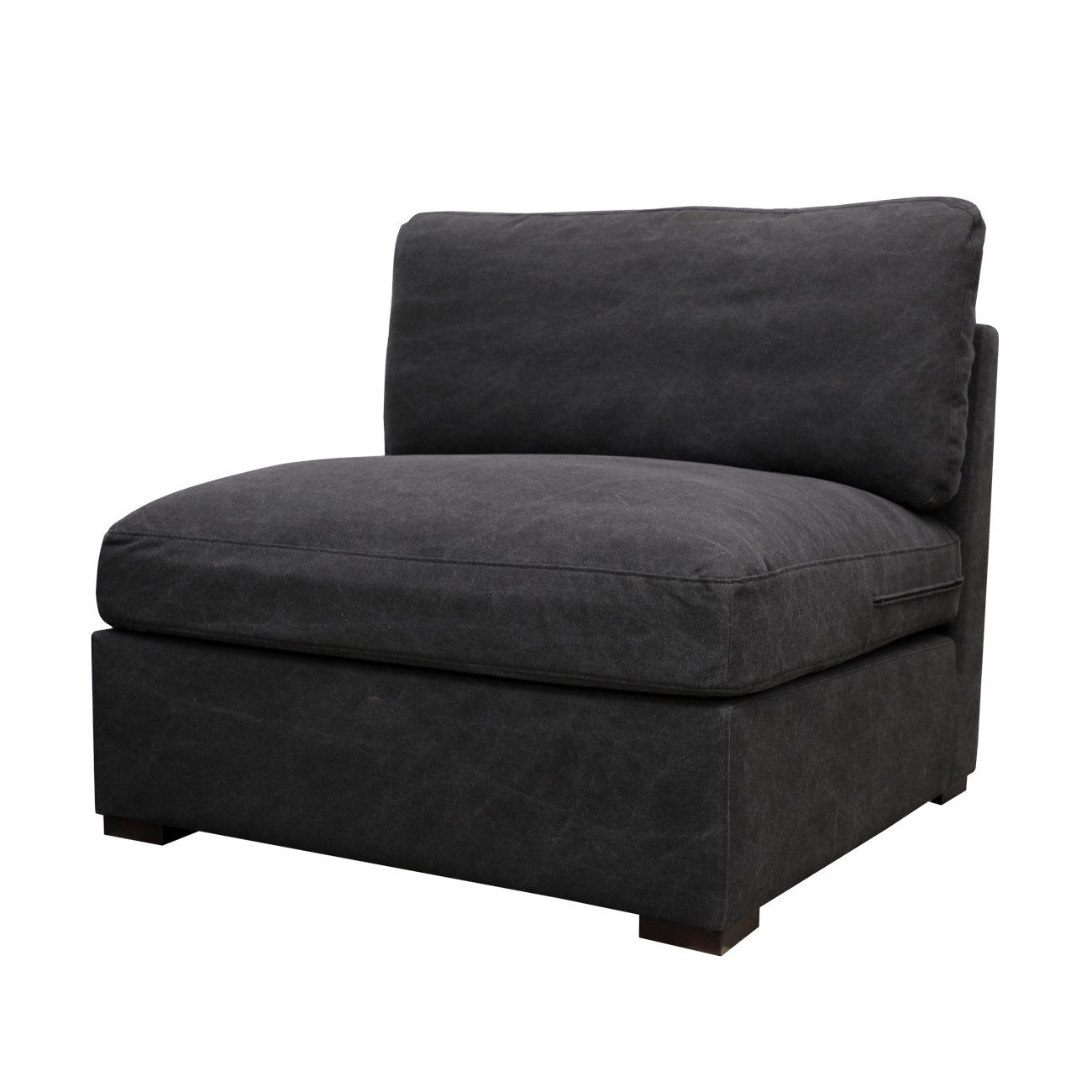 Lisbon Modular Sofa 1 Seater - Charcoal