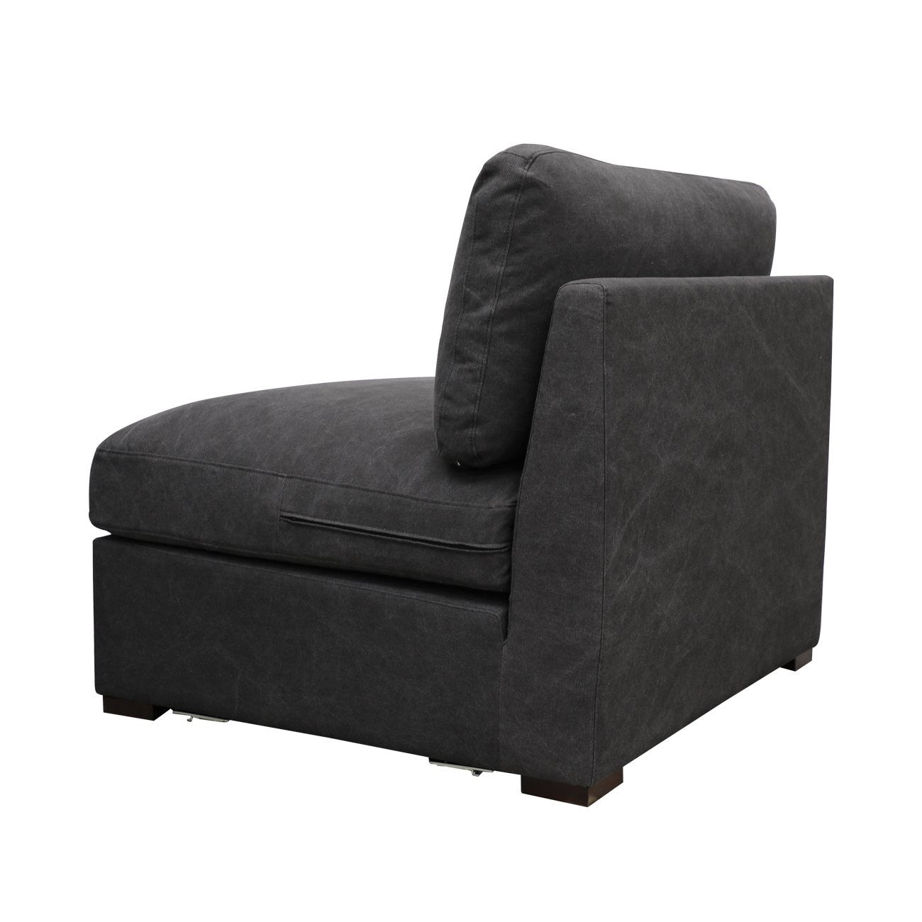 Lisbon Modular Sofa 1 Seater - Charcoal