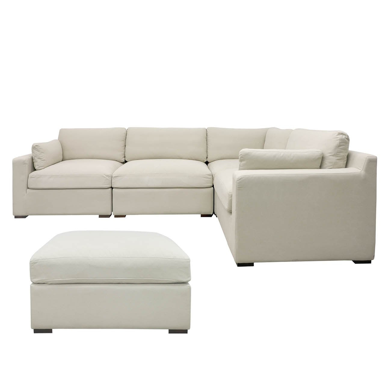 Lisbon 5 Piece Modular Sofa - Sand