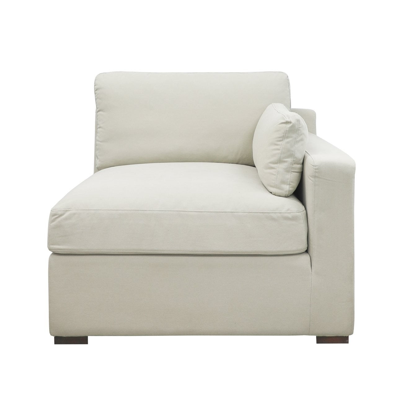 Lisbon Modular Sofa 1 Seater Right Arm - Sand