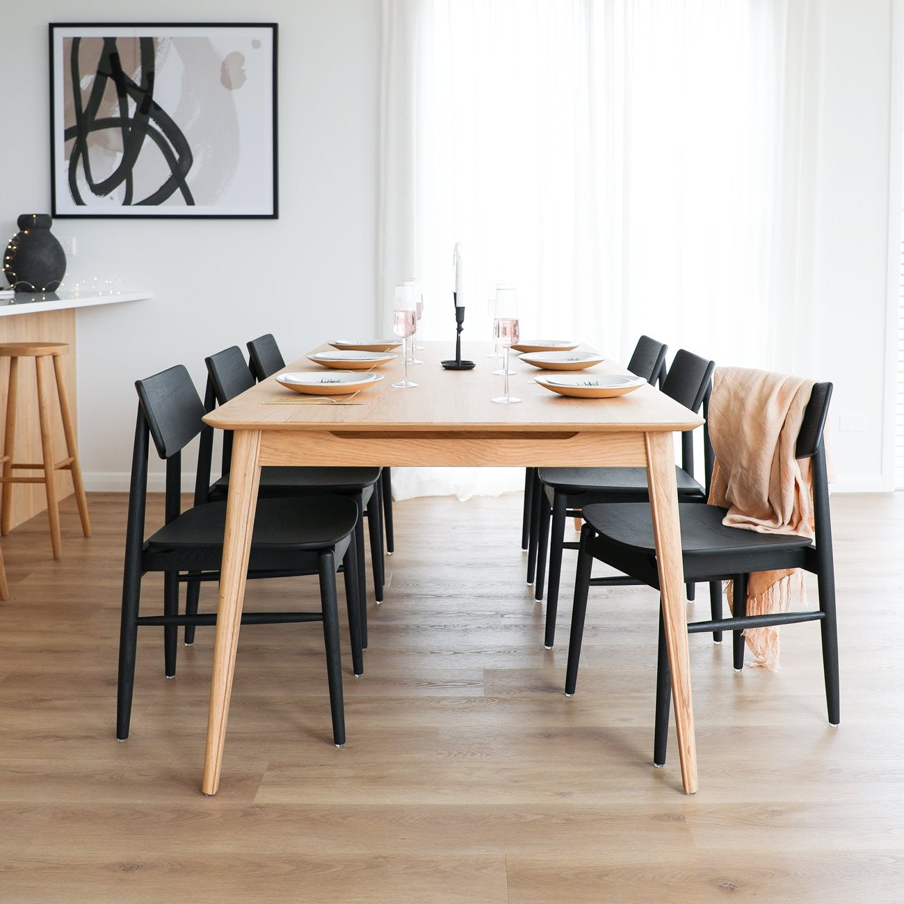 Oslo Dining Chair - Black