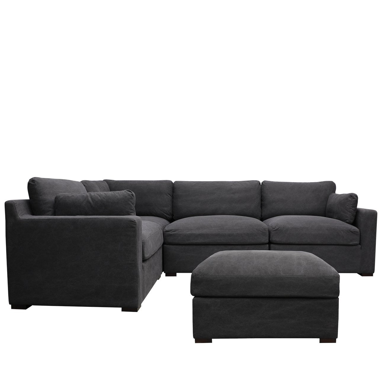 Lisbon Modular Sofa 1 Seater - Charcoal