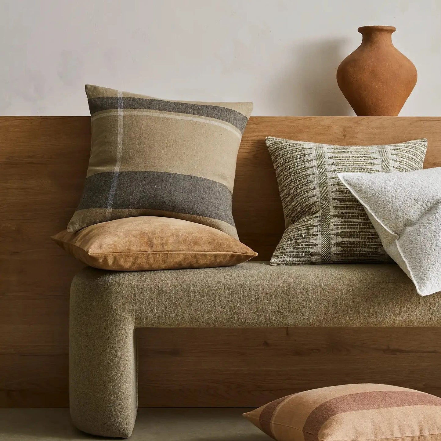 Dante Cushion - Caper