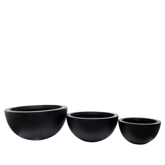 Awatere Outdoor Planter - Black (3 Sizes)