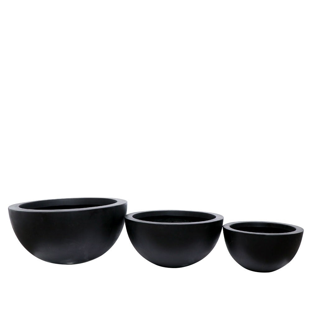 Awatere Outdoor Planter - Black (3 Sizes)