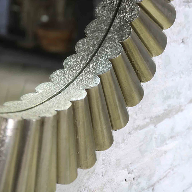 Hudnall Wall Mirror - Silver