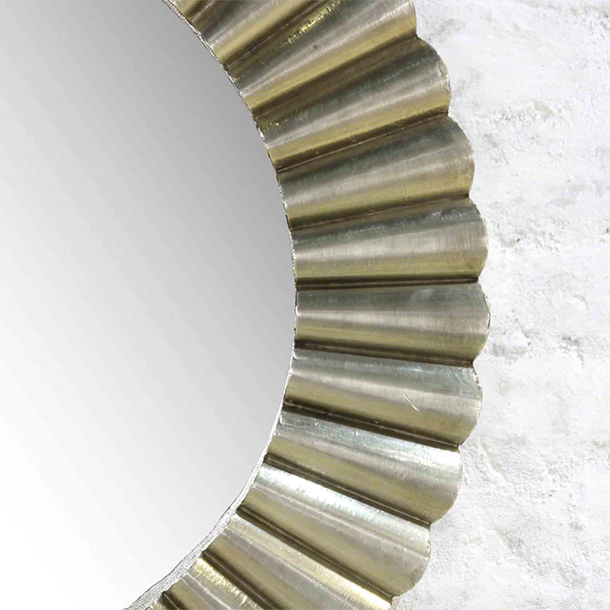 Hudnall Wall Mirror - Silver