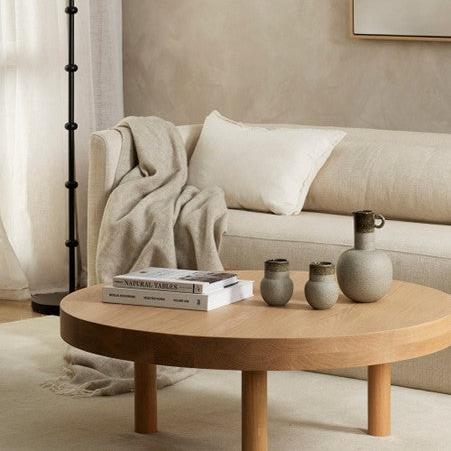 Arcadia Lumbar Cushion - Almond