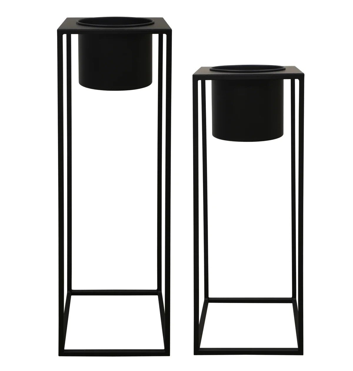 Ashworth Planter Stands (set of 2) - Black