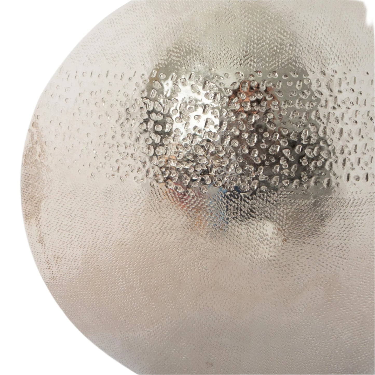 Asina Disc Vase - Silver