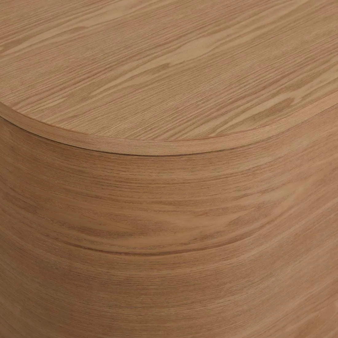 Orson Round Buffet - Natural Ash