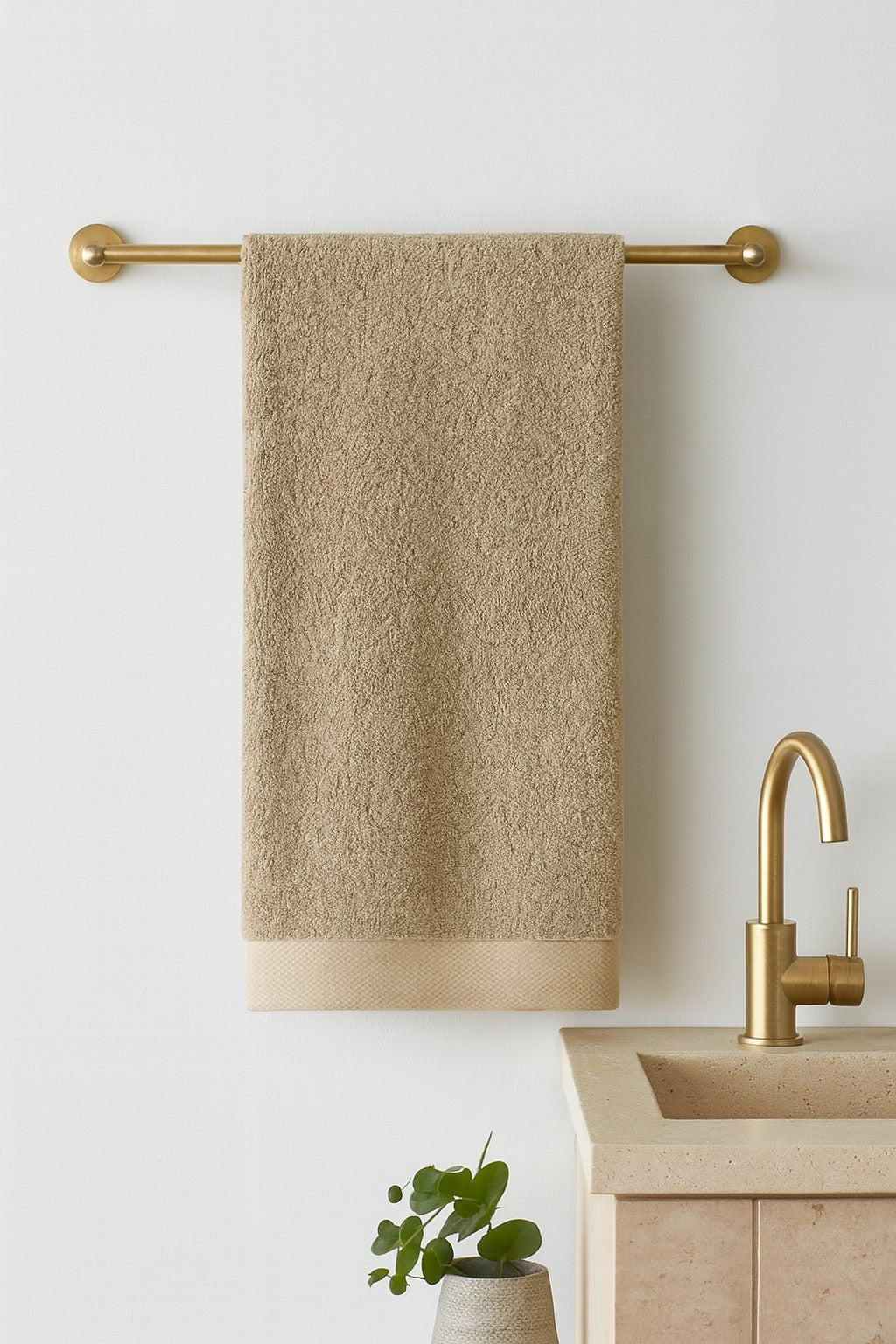 Bamboo Towels - Sand