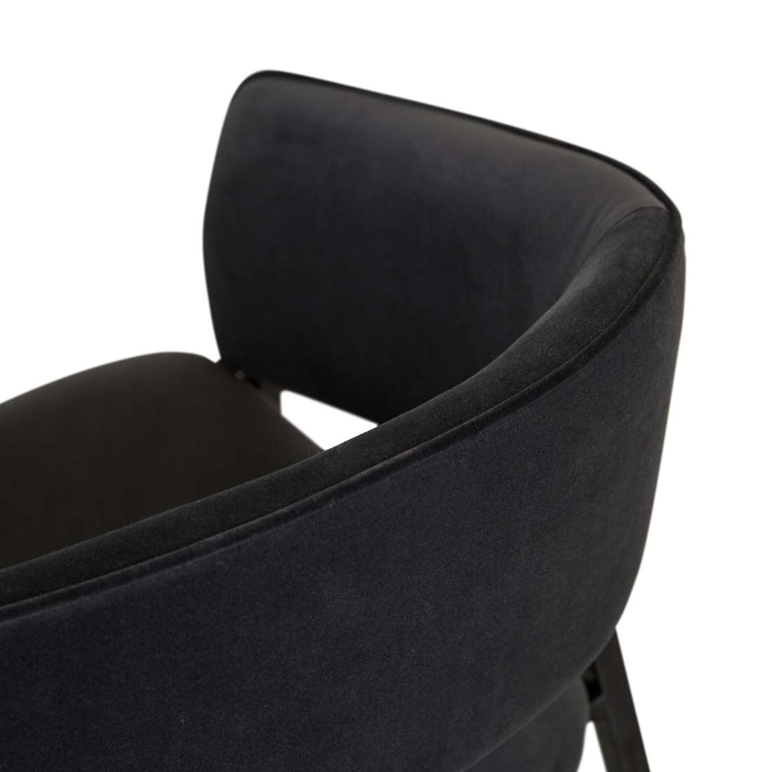 Eliza Dining Armchair - Onyx Velvet