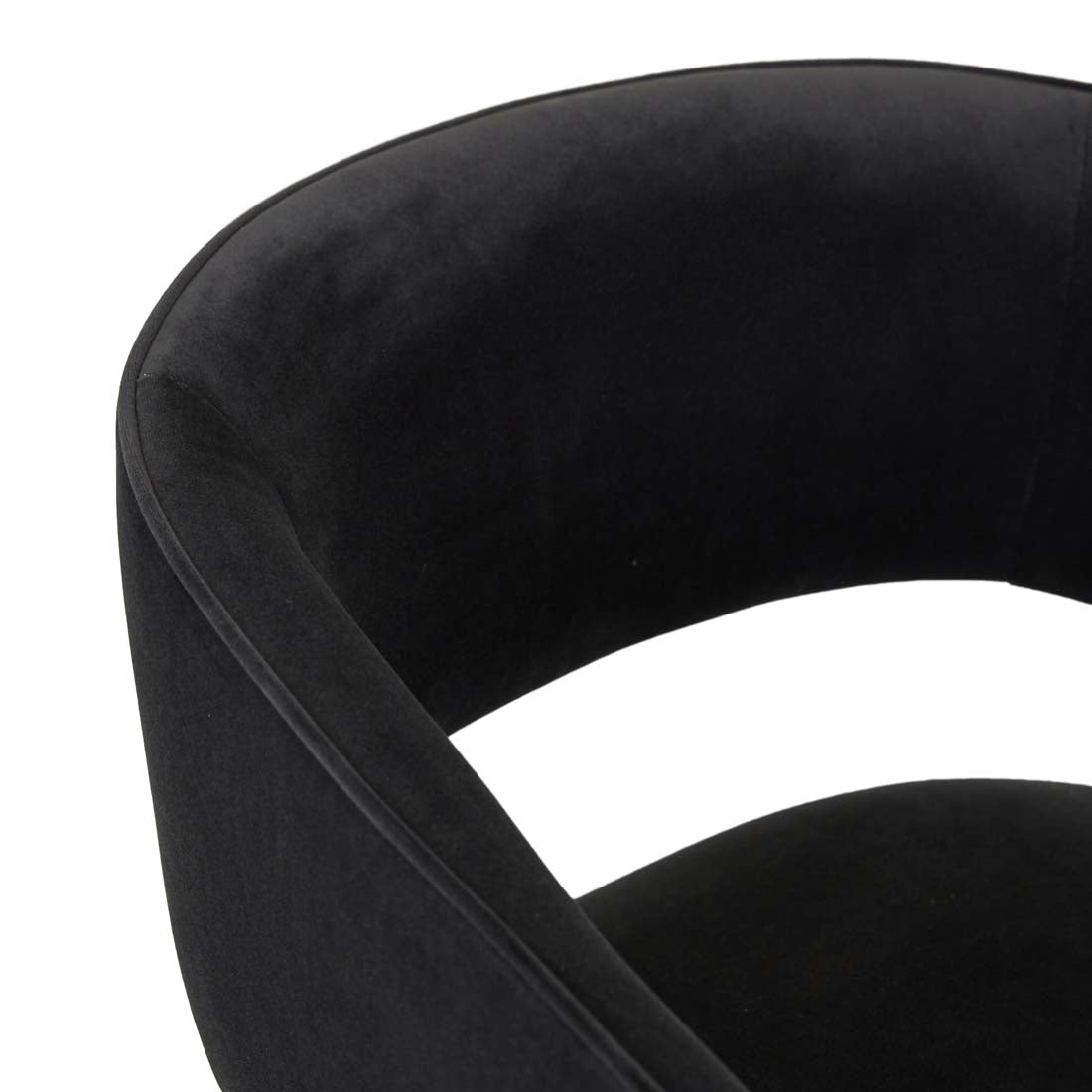 Eliza Dining Armchair - Onyx Velvet