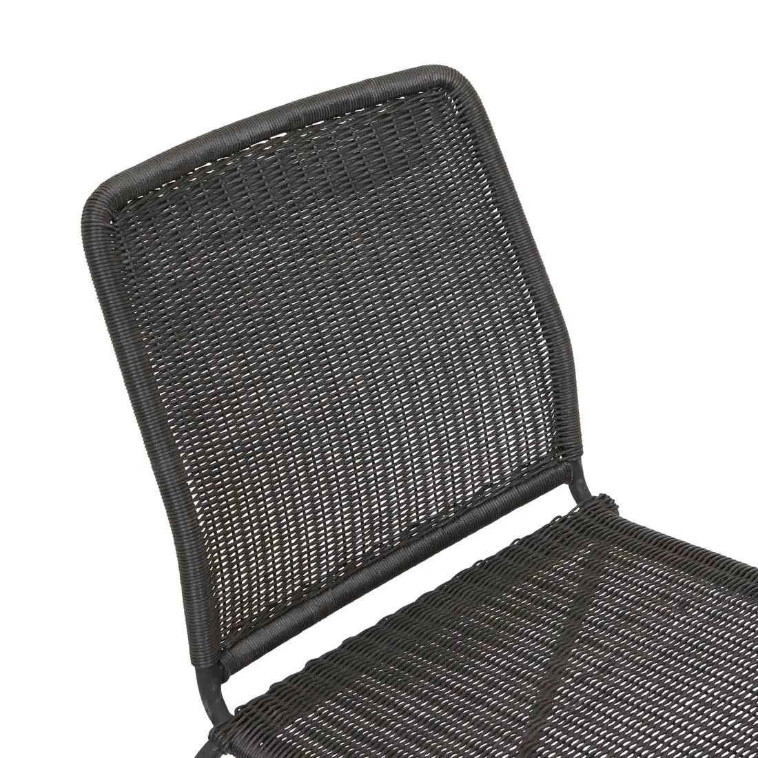 Marina Coast Outdoor Dining Chair - Licorice