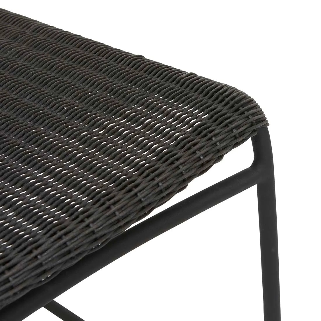 Marina Coast Outdoor Dining Chair - Licorice