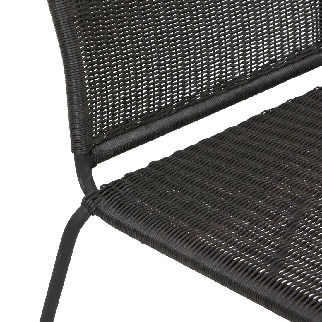 Marina Coast Outdoor Dining Chair - Licorice