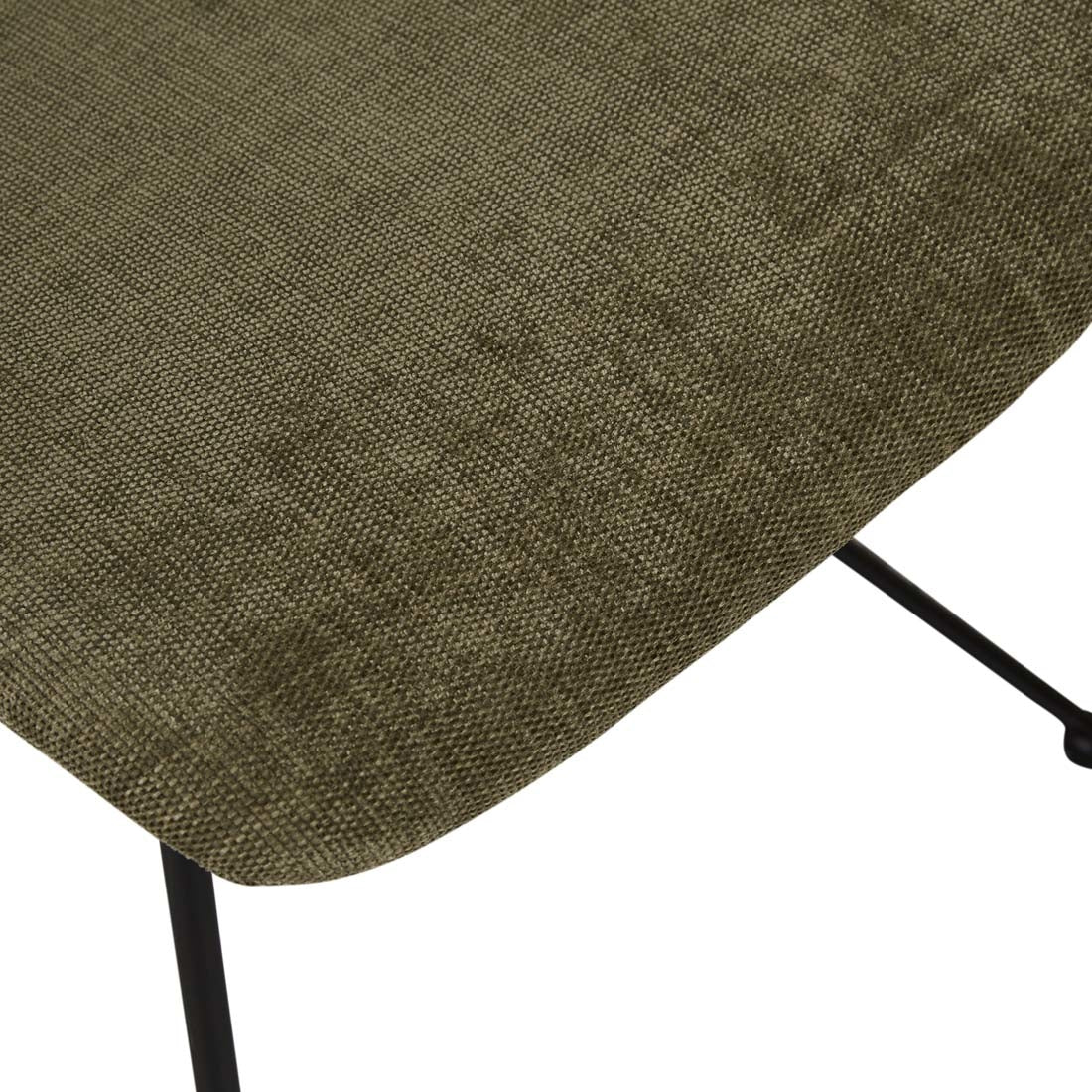 Smith Sleigh Dining Chair - Copeland Olive