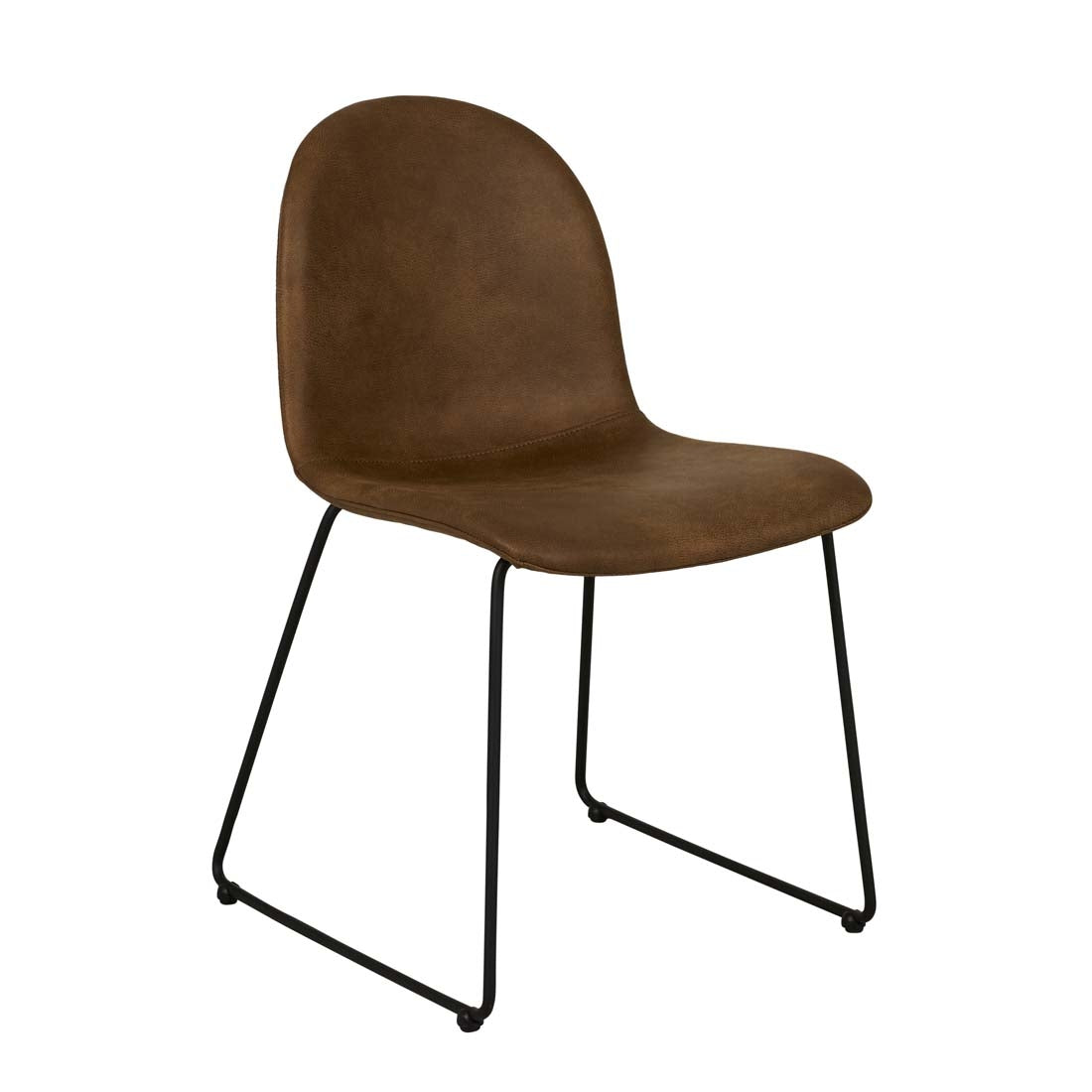 Smith Sleigh Dining Chair - Eastwood Tan