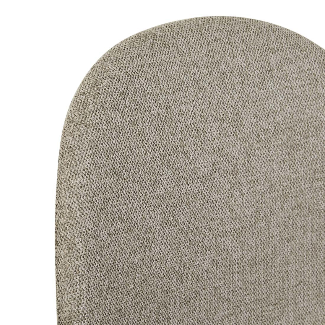 Smith Straight Leg Dining Chair - Khaki Grey