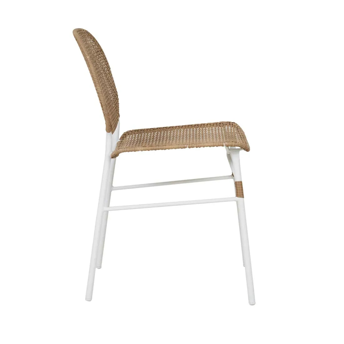 Tide Air Dining Chair - Natural/White