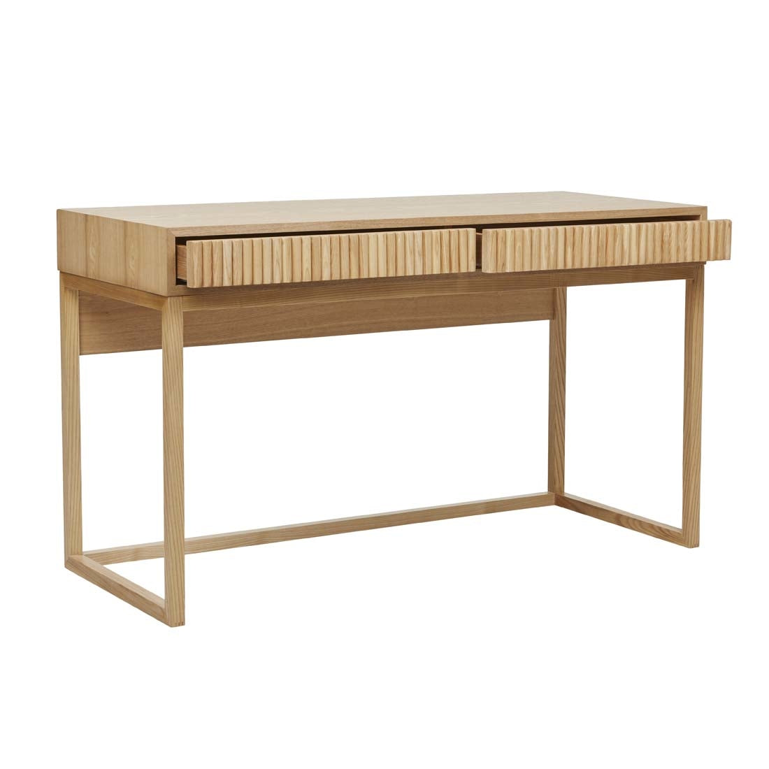 Benjamin Ripple Desk Small - Natural Ash