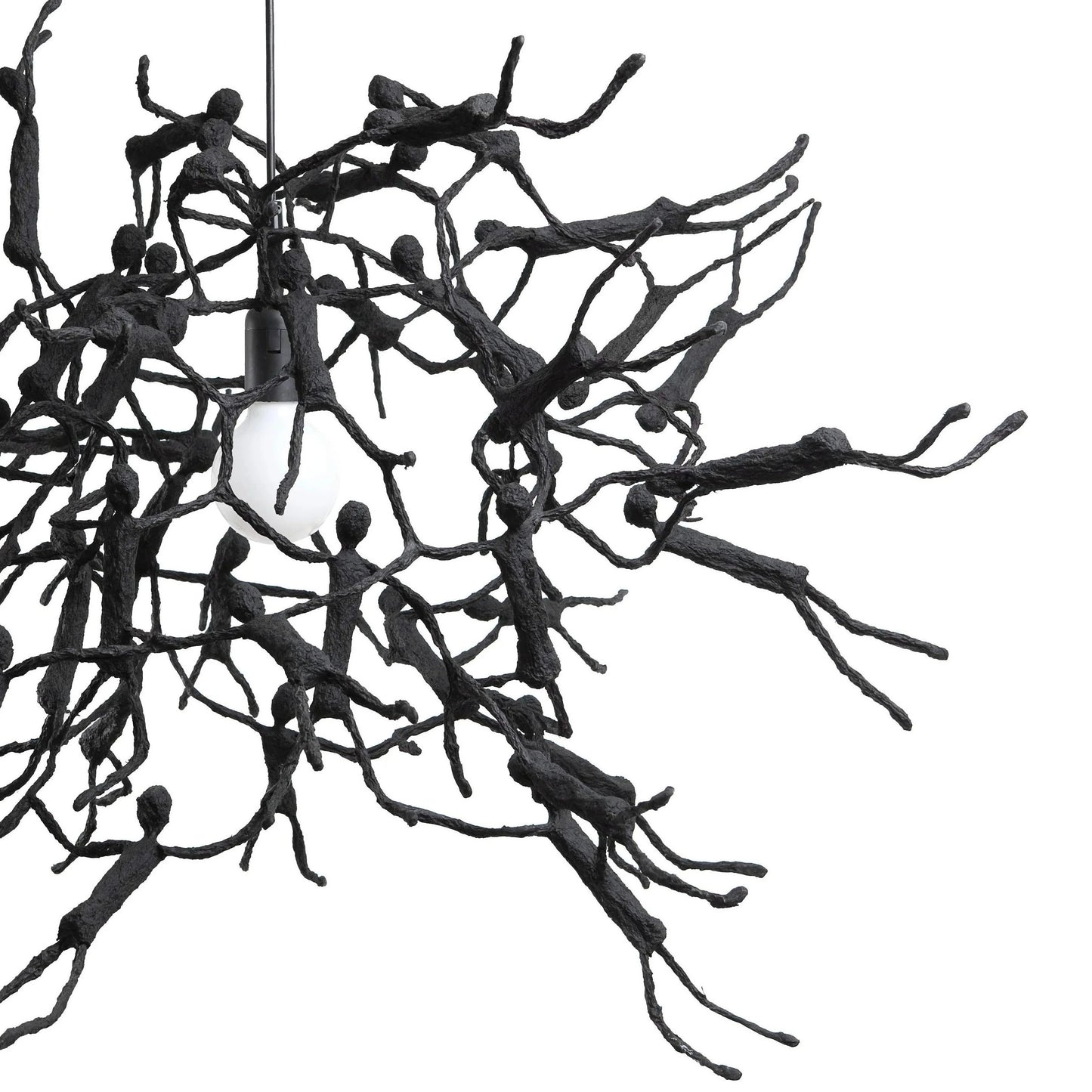 Stick People - Round Pendant Light, Small