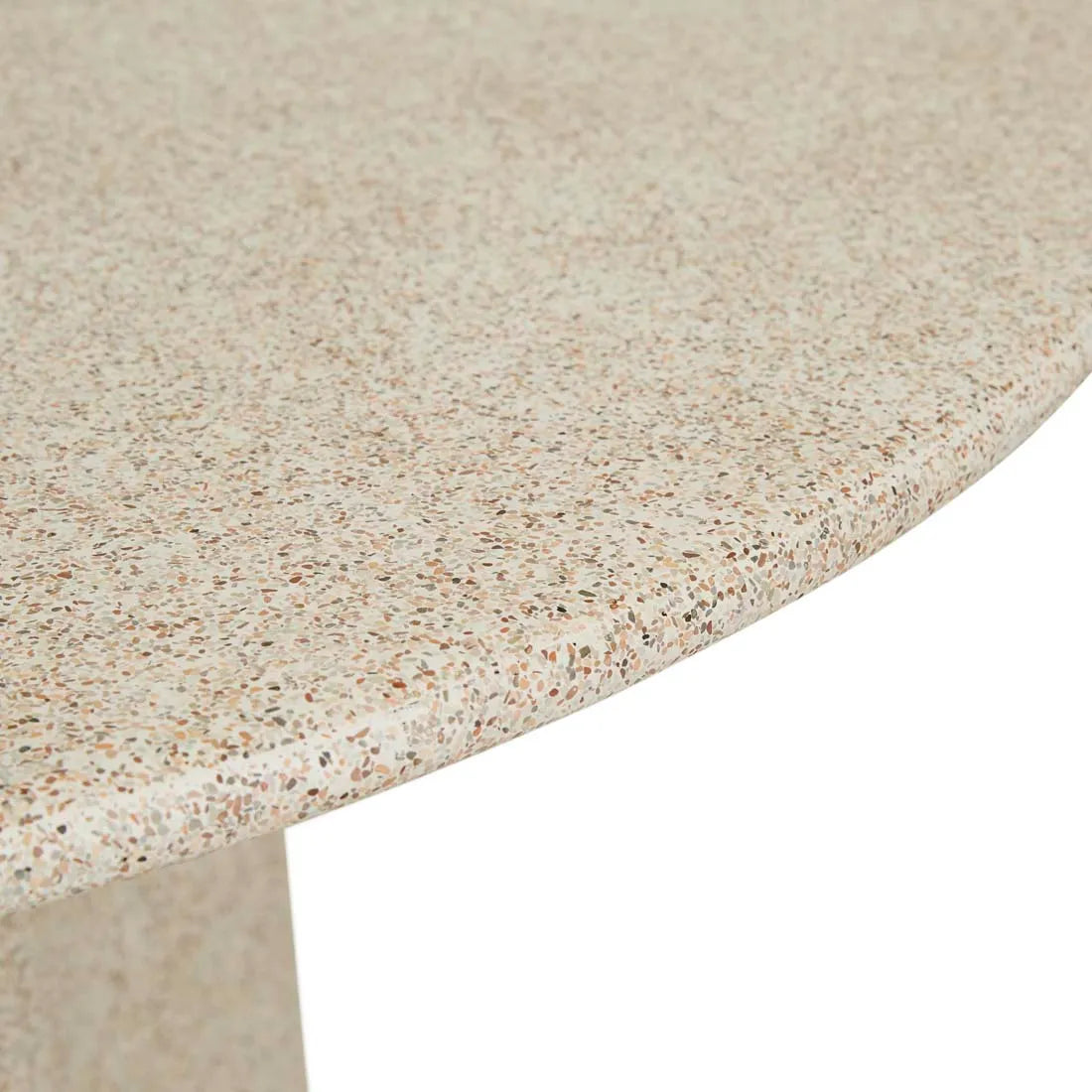 Artie Wave Outdoor Dining Table - Warm Sand
