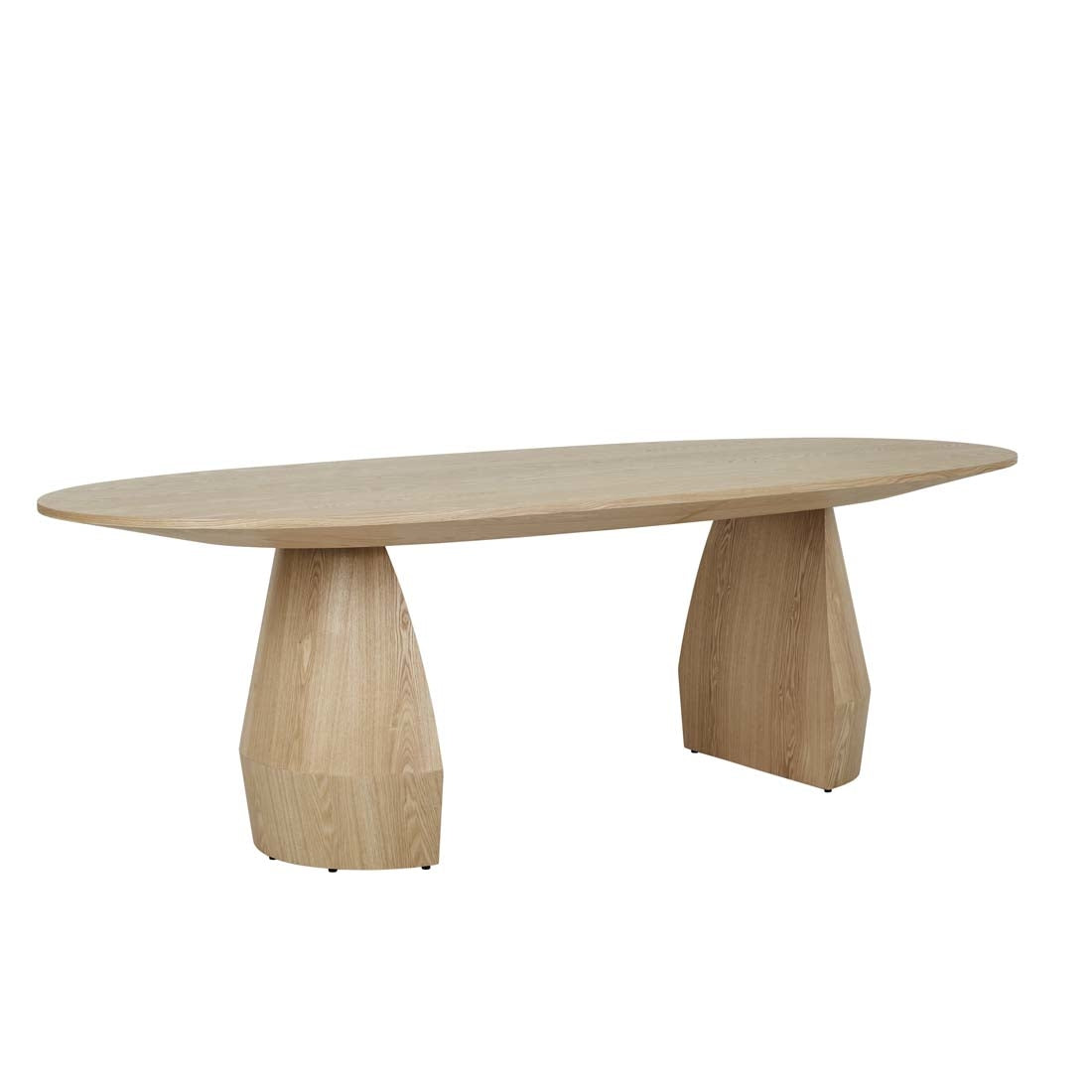 Bloom Oval Dining Table - Natural Ash