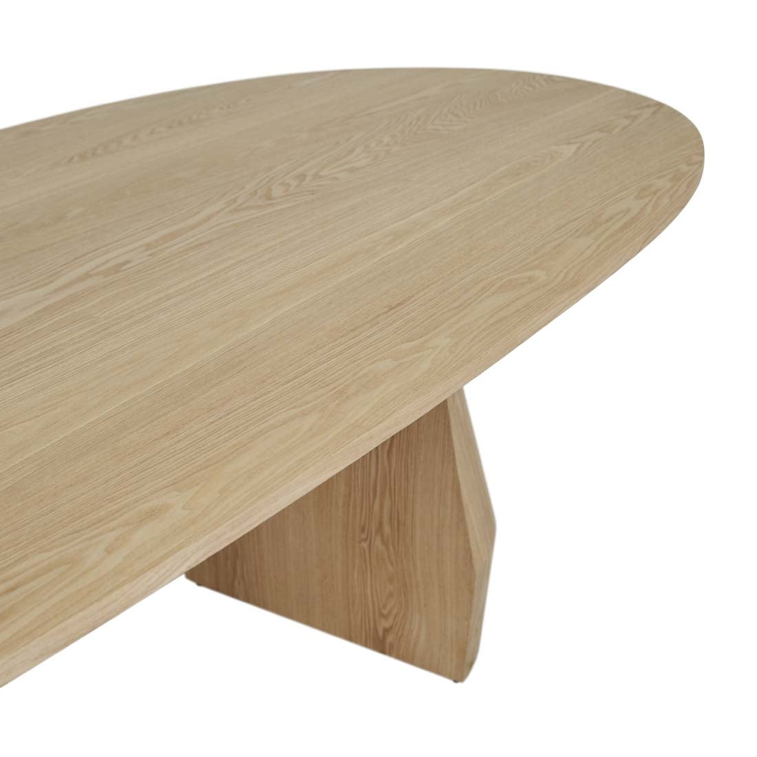 Bloom Oval Dining Table - Natural Ash