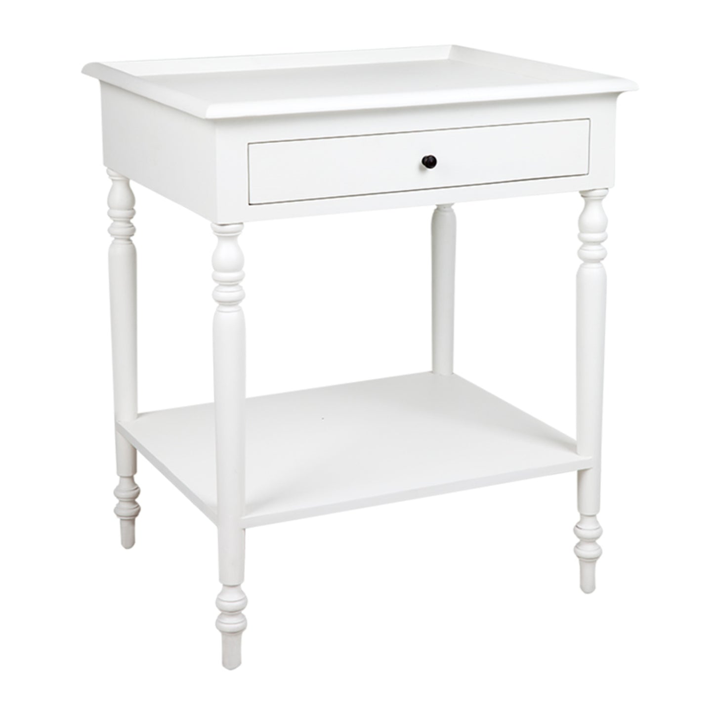 Montaigne Side Table - White