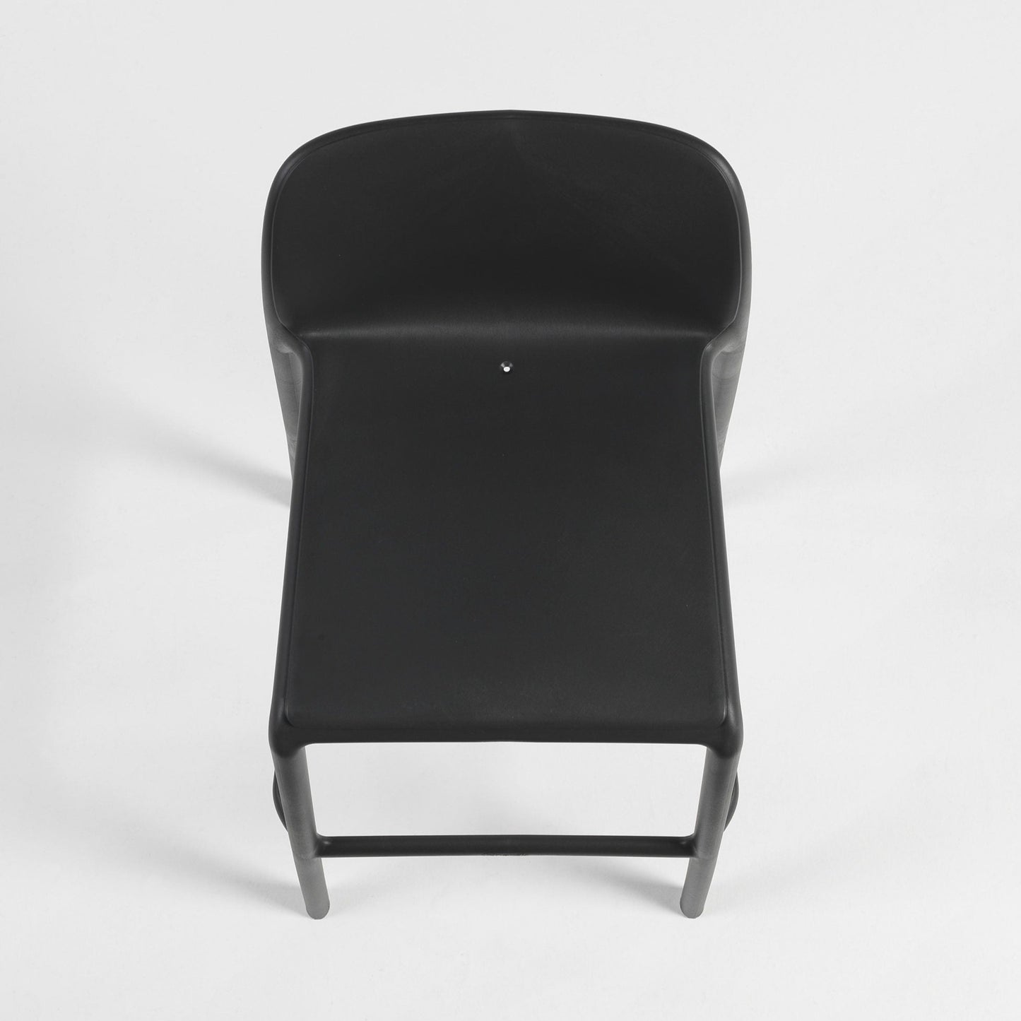 Faro Outdoor Low Bar Stool - Charcoal