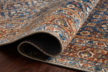 Layla Rug - Cobalt Blue/Spice