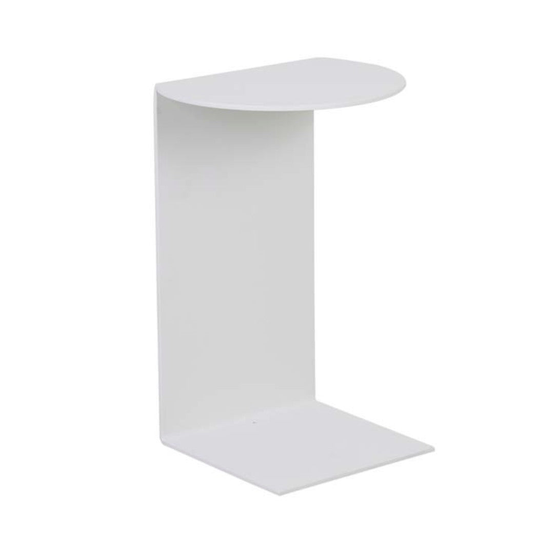 Aruba Flip Outdoor Side Table - White