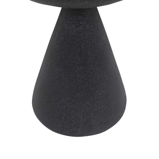 Livorno Luna Outdoor Side Table - Black Speckle