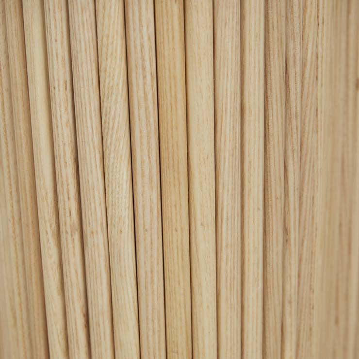 Artie Ripple Side Table - Natural Ash