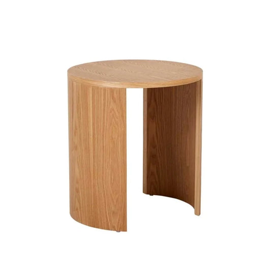 Oberon Crescent Side Table - Natural Ash