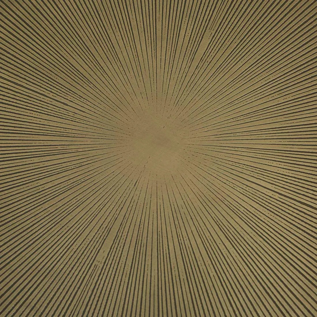 Verona Pillar Side Table - Latte + Antique Brass