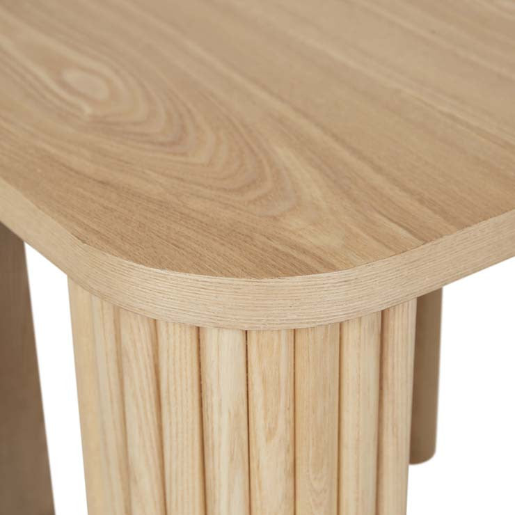 Benjamin Ripple Side Table - Natural Ash