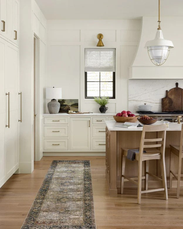 Layla Rug - Olive/Charcoal